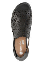 Sandale mit Klettverschluss SCHWARZ