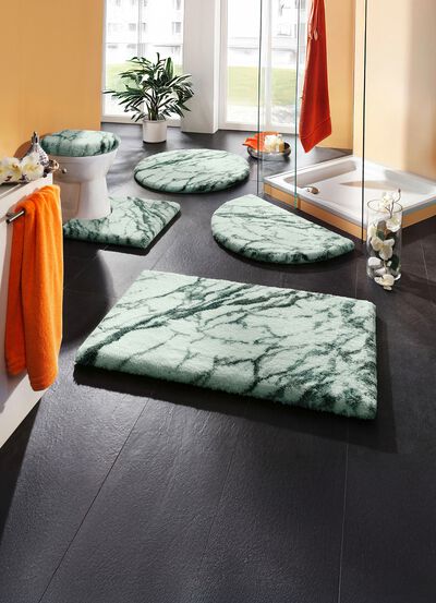 Badteppiche von Grund mit Marmor-Dessin 