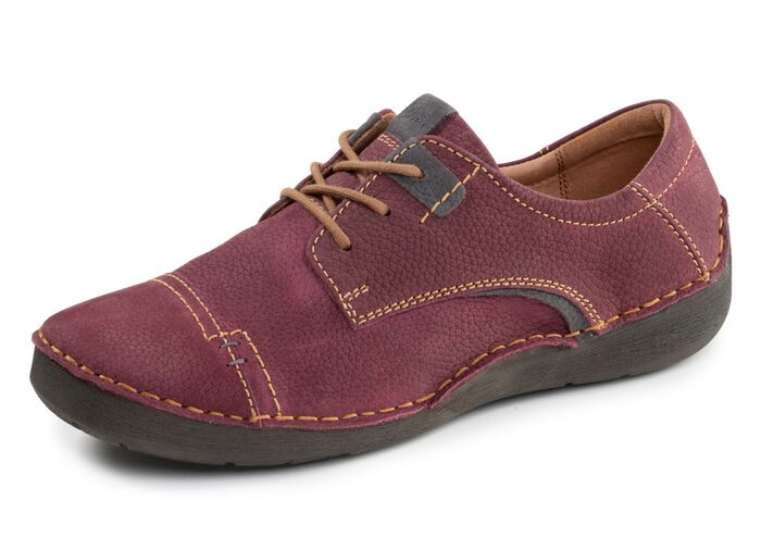 Josef Seibel, klassische Damen-Schn&uuml;rschuhe, Weite G, mit herausnehmbarem Fussbett 