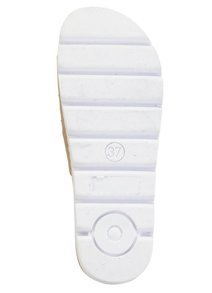 ELENA EDEN, sommerliche Damen-Pantoletten, aus Leder 