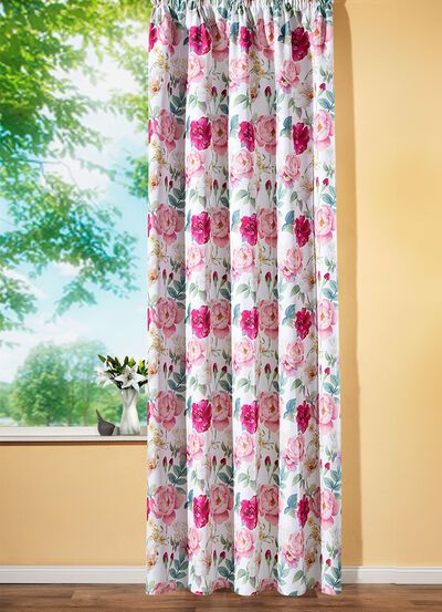 Romantische &Uuml;bergardine 