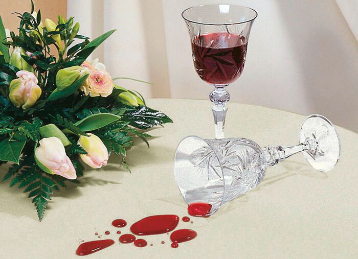 Tischdecke mit Fleckschutz-Ausrüstung AQUA