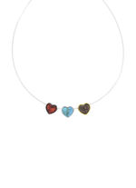 Vergoldeter Herz-Anhänger 