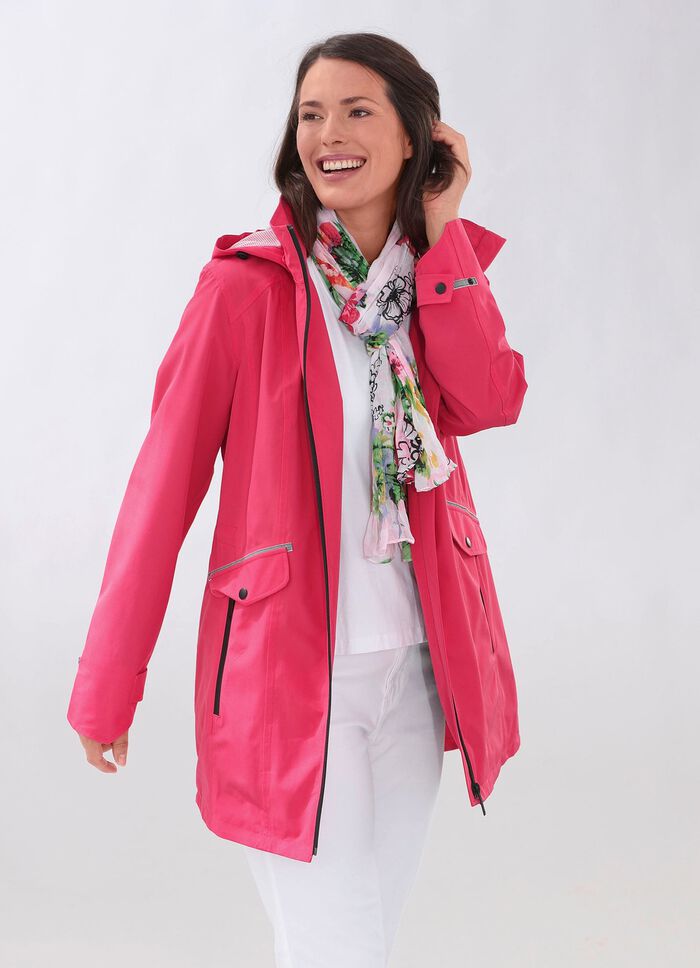 Funktions-Longjacke in 2 Farben 