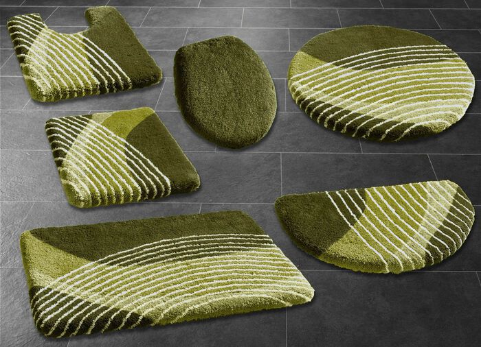 Badgarnitur von Kleine Wolke mit latexierter R&uuml;ckseite 