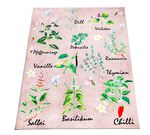 K&uuml;chenl&auml;ufer und -teppich &laquo;Kr&auml;uter&raquo; 