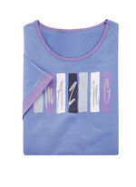 Zweierpack Nachthemden mit gro&szlig;z&uuml;gigem Halsausschnitt 