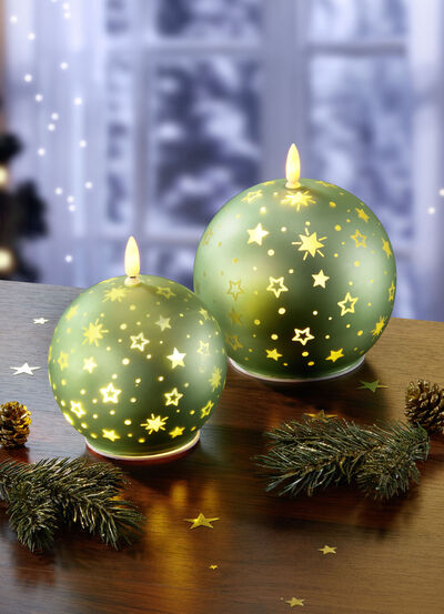 LED-Kerzen im 2er-Set 