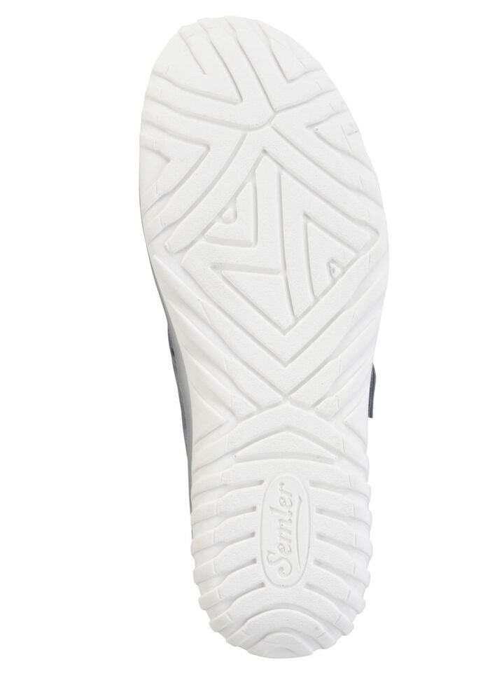 ELENA EDEN Spangenschuh aus Veloursleder mit luftigen Durchbr&uuml;chen BLEU