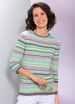 Pullover mit nachhaltig recycelter Baumwolle 