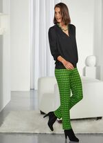 Jerseyhose mit ausdrucksstarker Dessinierung 