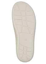 ELENA EDEN, bequeme Damen-Pantoletten, Weite H, mit herausnehmbarem Fussbett BEIGE