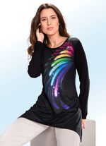 Longshirt mit interessantem Druckmotiv 