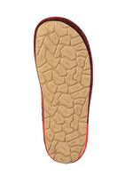 ELENA EDEN Filz-Pantoffel mit Kontrast-Einfassung ROT