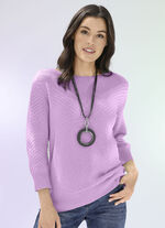 Pullover mit nachhaltig recycelter Baumwolle ALTROSA