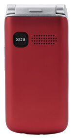 Olympia Style-Duo Klapphandy mit extra grosser Schrift ROT