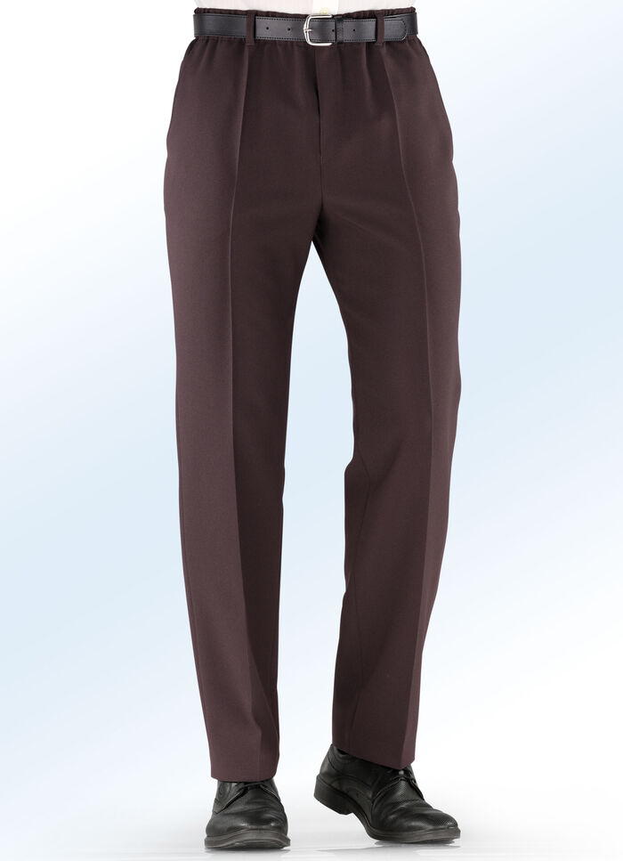 Schlupfhose von «Klaus Modelle» in 4 Farben  DUNKELBRAUN