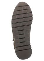 Bootie mit gl&auml;nzender Pr&auml;gung BRAUN