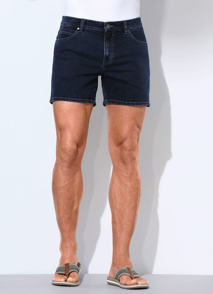Jeans-Shorts von &laquo;Paddock's&raquo; in 2 Farben DARKBLUE