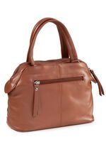 Laurina, Tasche, Damen, mit abnehmbarem, verstellbarem Umh&auml;ngeriemen COGNAC