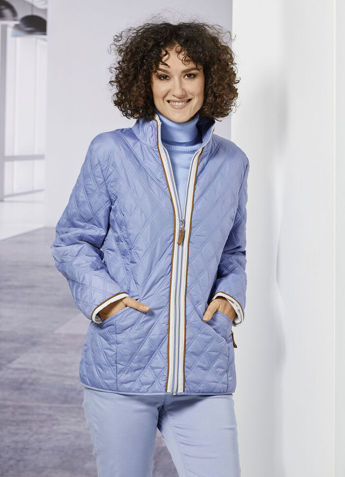 Funktionsjacke in 2 Farben JEANSBLAU