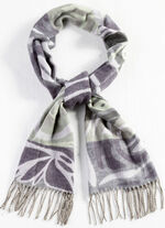 Schal mit Fantasiedessin 