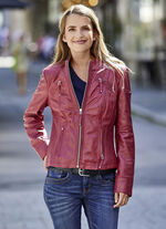 Lederkurzjacke von «Cabrini» 