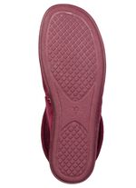 Laurina, warme Damen-Hausschuhe, mit Gummizug 