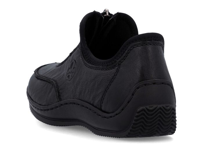 Rieker, klassische Damen-Slipper, mit Reissverschluss 