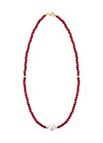 Halskette mit  Muschelkernperle 