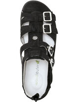 Waldläufer Sandale mit verstellbaren Riemchen SCHWARZ