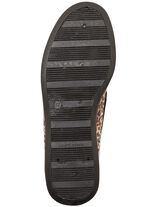 Trendige Damen-Hausschuhe, Weite H, mit Wolle BRAUN