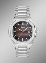 Quartz-Herrenuhr aus Edelstahl 