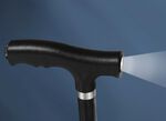Faltbarer Gehstock mit LED-Licht 