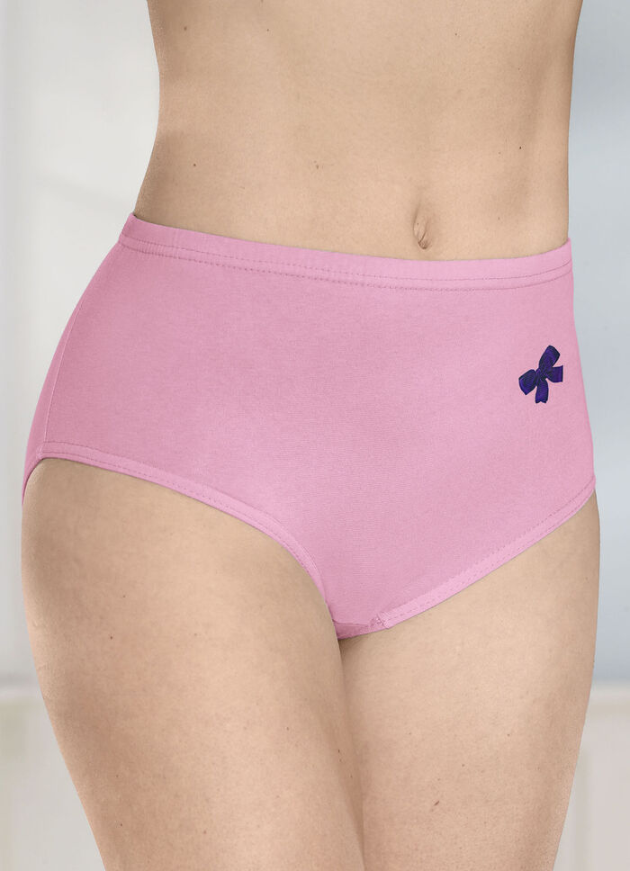 Viererpack Slips mit Gummizug im Bund 