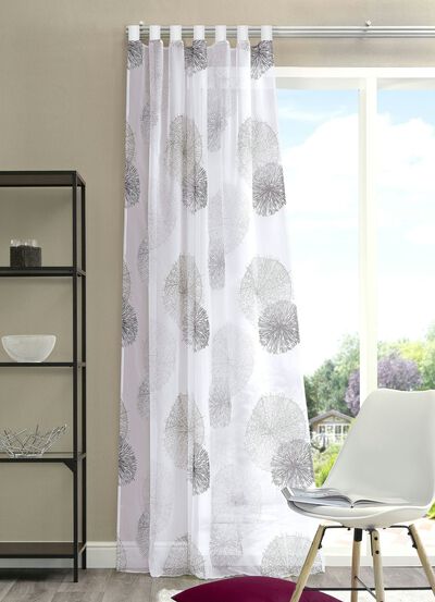 &Uuml;bervorhang mit Schlaufen oder Universalschienenband 