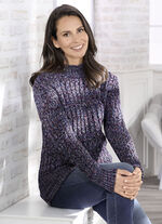 Pullover in aufwendiger Melange-Optik MARINE-MULTICOLOR