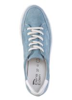 ELENA EDEN Schn&uuml;r-Sneaker aus Veloursleder 
