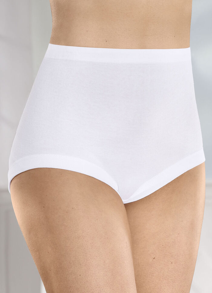 Fünferpack Slips mit auswechselbarem Gummizug 