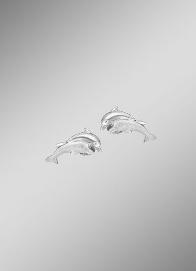 Ohrstecker mit Delfinen 