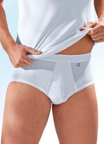 Pfeilring Dreierpack Slips aus Feinjersey, weiss 