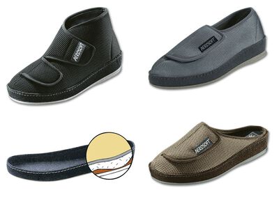 Atmungsaktiver Klima-Klettschuh mit Filzschalensohle 