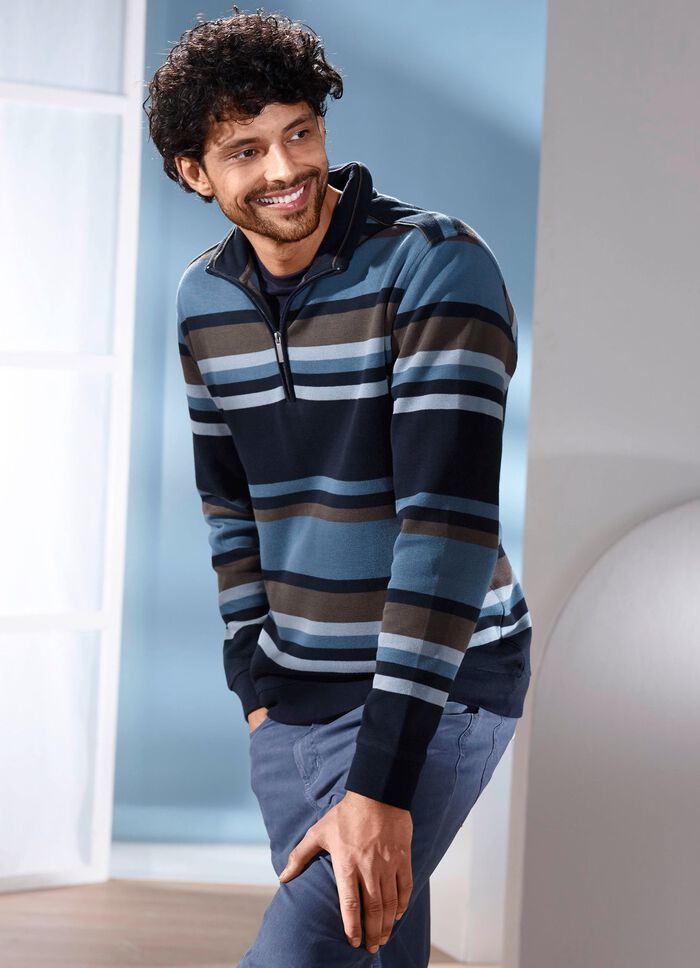 Troyer mit kurzem Reissverschluss 