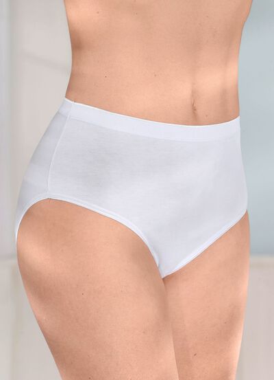 brio lingerie F&uuml;nferpack Slips mit gl&auml;nzenden Abschl&uuml;ssen 