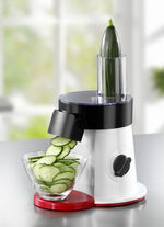 Multireibe – reiben, Scheiben und Streifen schneiden, einfach und schnell 