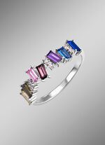 Damenring mit synth. Zirkonia 