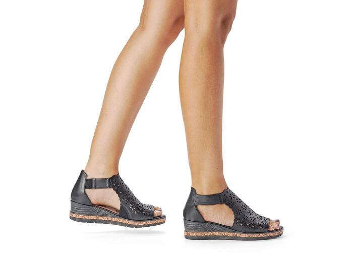 Sandale mit Klettverschluss 