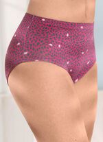 Laurina Viererpack Slips mit buntem Druckdessin 