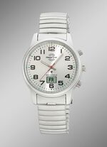 Master Time Funk-Damenuhr mit Edelstahlzugband 