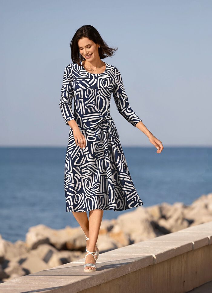 Kleid mit Knotenoptik 